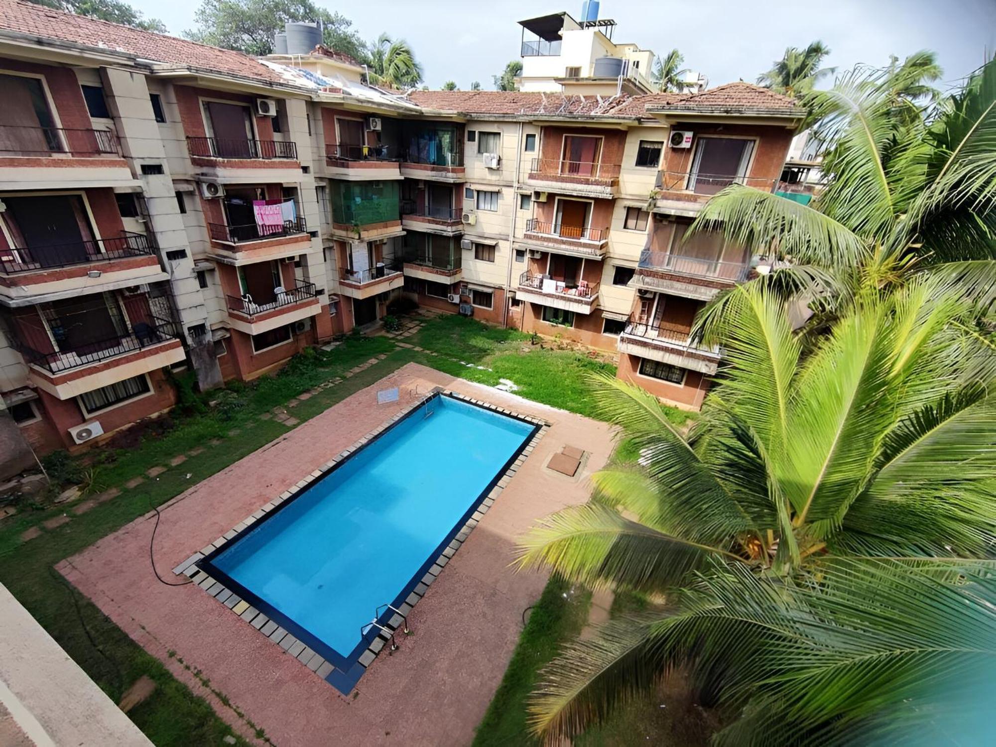 Ronne'S 2Bhk Lagoon Apartment -Calangute Exterior foto